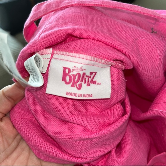 Vintage Bratz dolls large tote bag purse hot pink retro y2k 16” x 17” - Picture 4 of 4